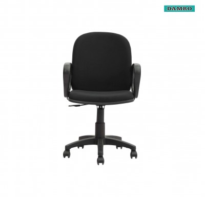 Swift Low Back Chair Fabric - Black